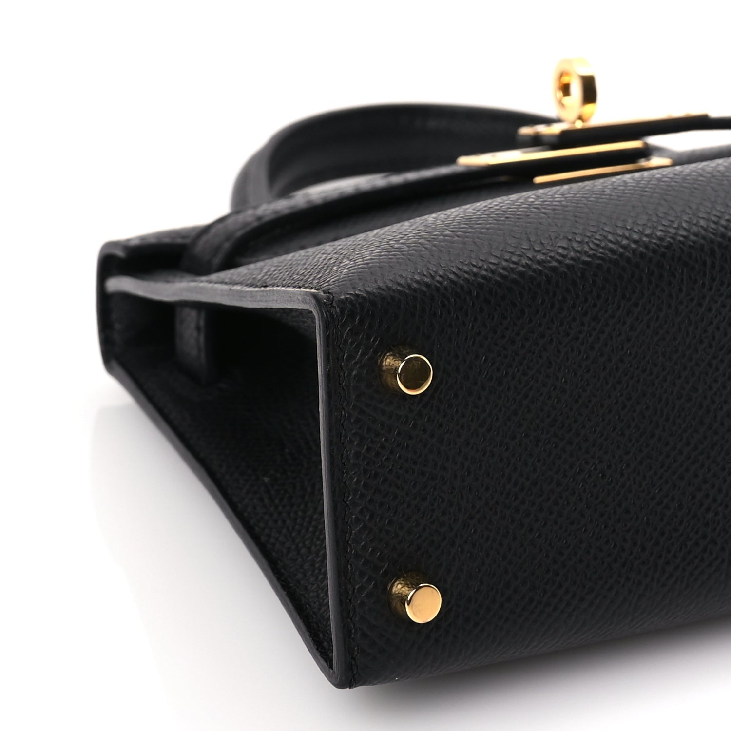 Hermes Epsom Mini Kelly Sellier 20 Black 8 of 9