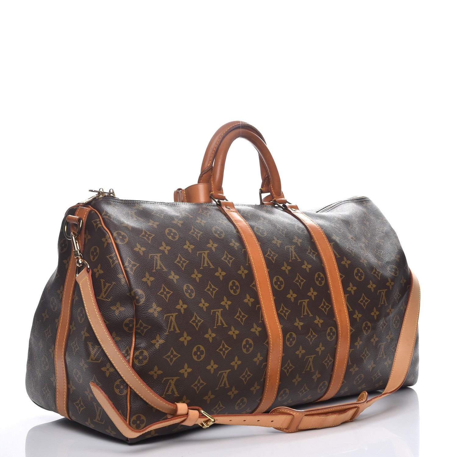 Louis Vuitton Monogram Keepall Bandouliere 55 4 of 15