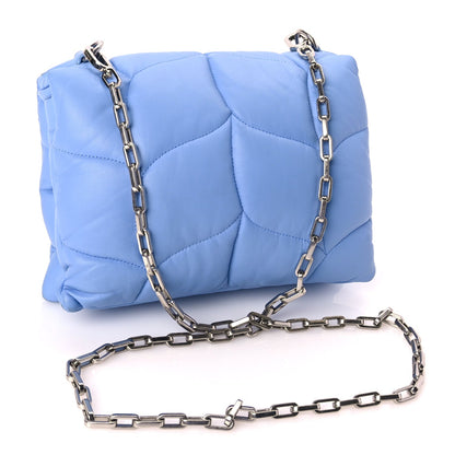 Mulberry Nappa Pillow Quilted Little Softie Bag Cornflower Blue 2 of 8