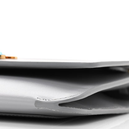 Burberry Calfskin Mini TB Bag Grey 9 of 9