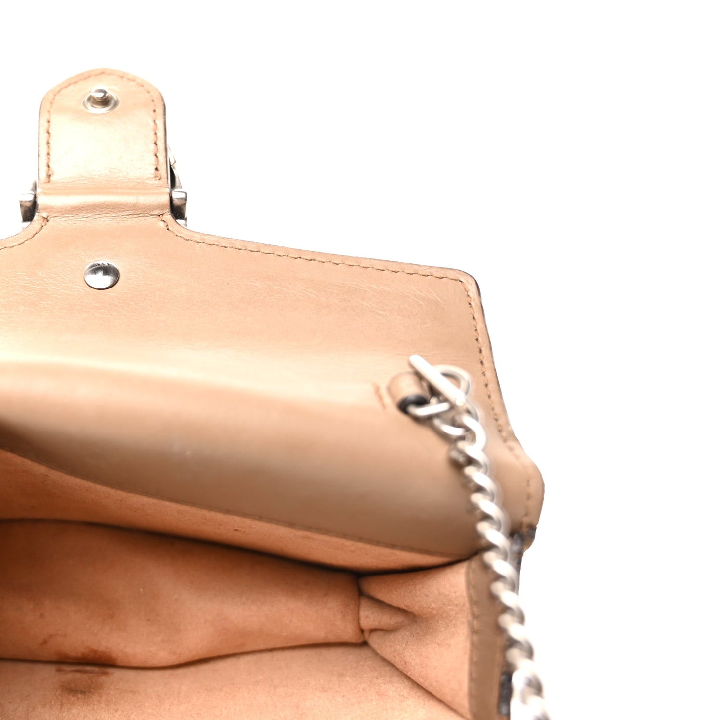 GG Supreme Monogram Super Mini Dionysus Shoulder Bag Taupe