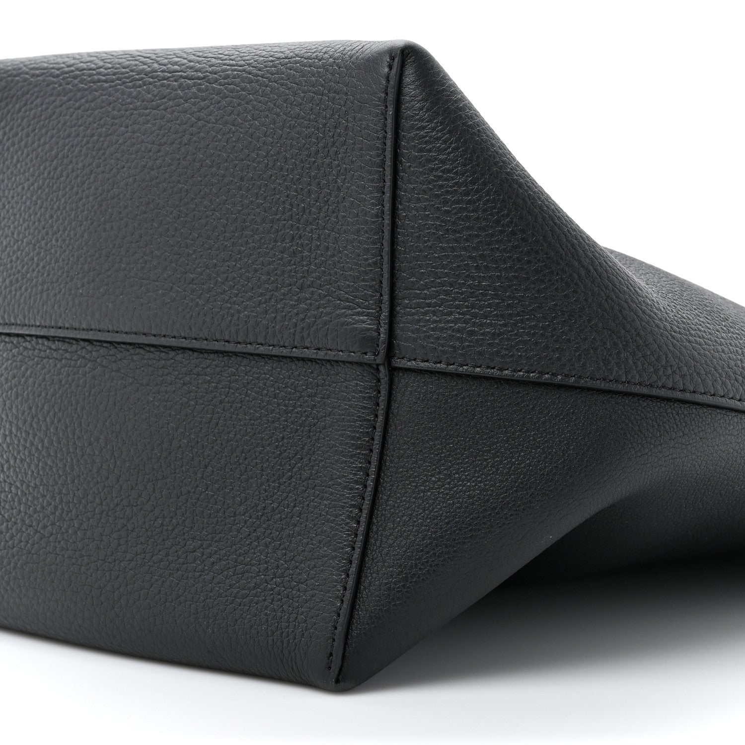 The Row Grained Calfskin Medium N/S Park Tote Black 8 of 12