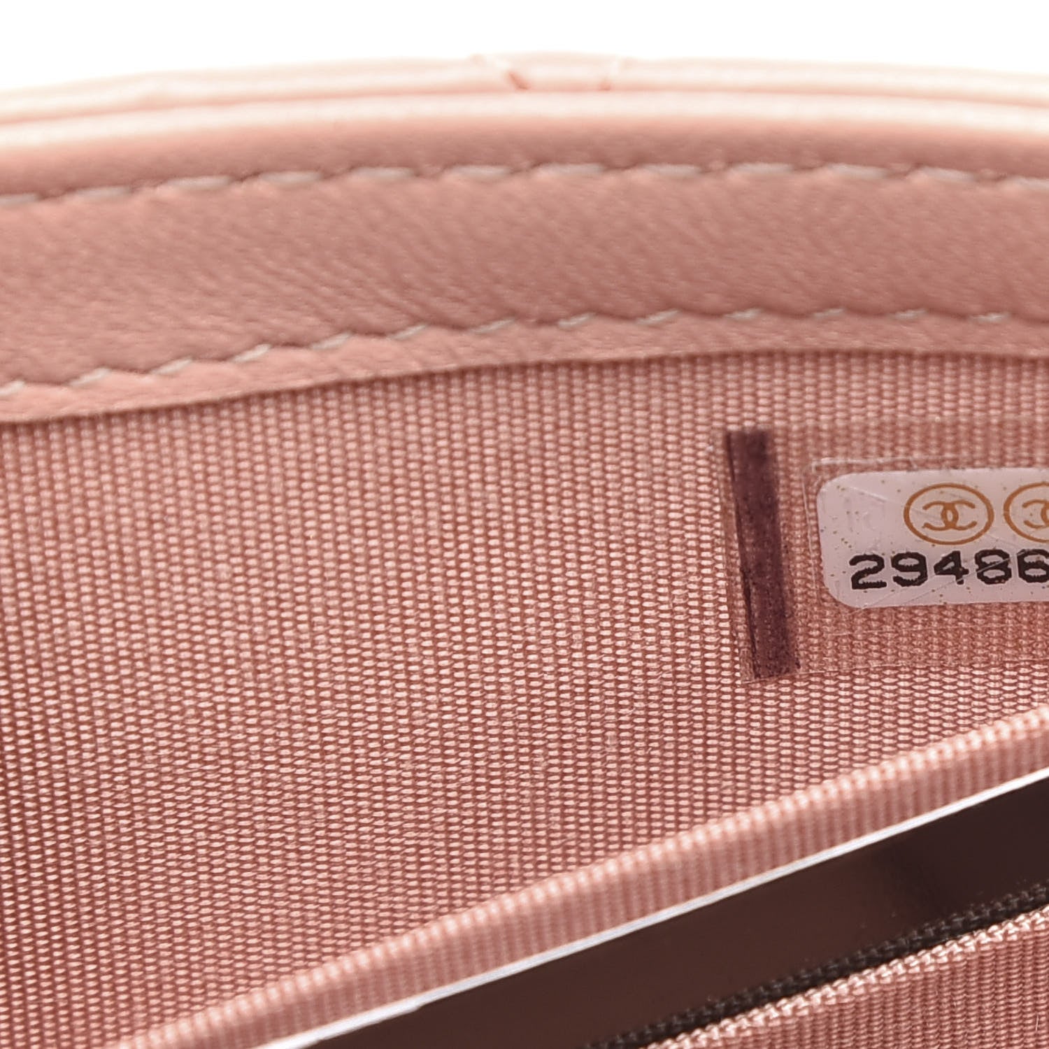 Chanel Lambskin Quilted Mini Trendy CC Clutch With Chain Light Pink 7 of 11