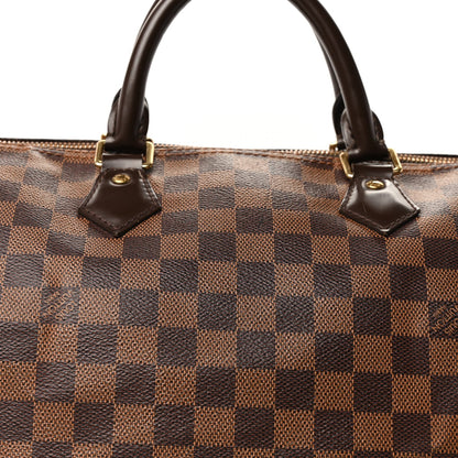 Louis Vuitton Damier Ebene Speedy 35 6 of 8