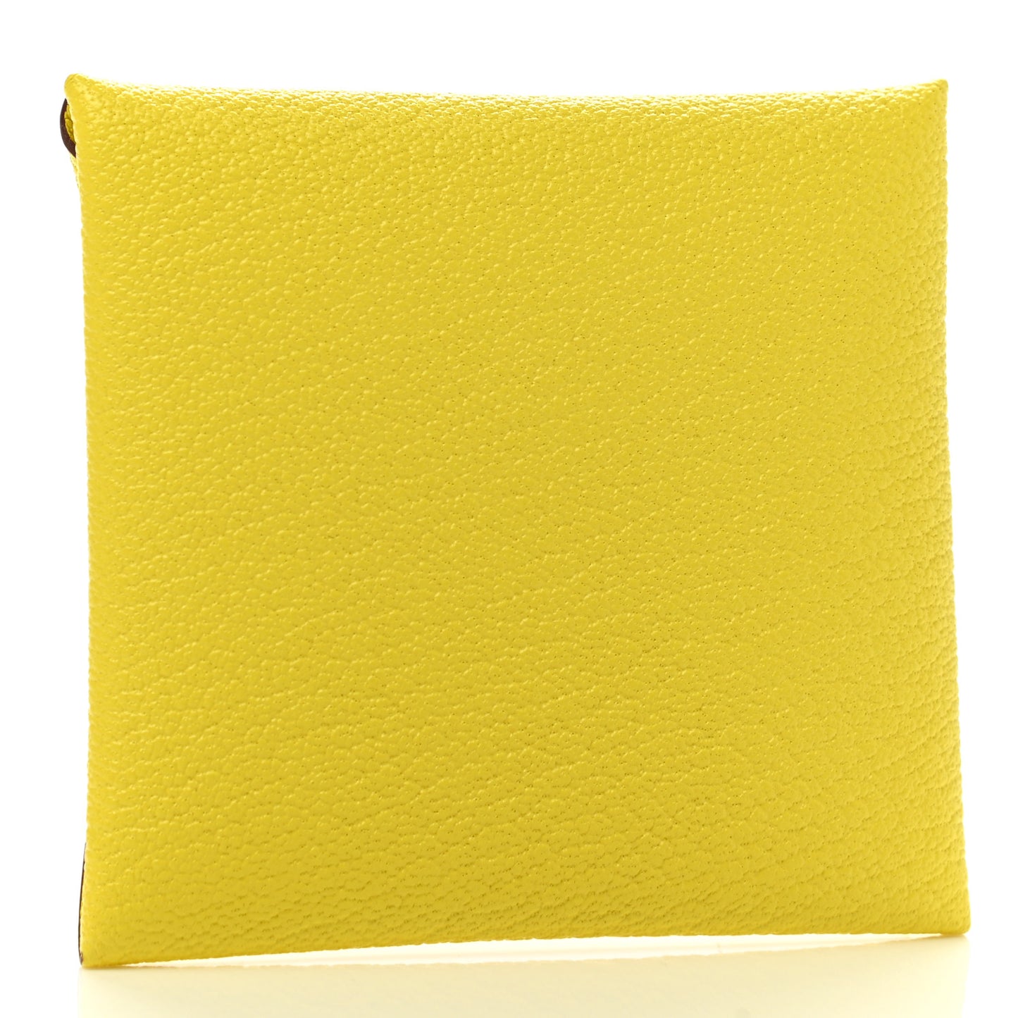 Chevre Mysore Bastia Coin Purse Jaune Citron
