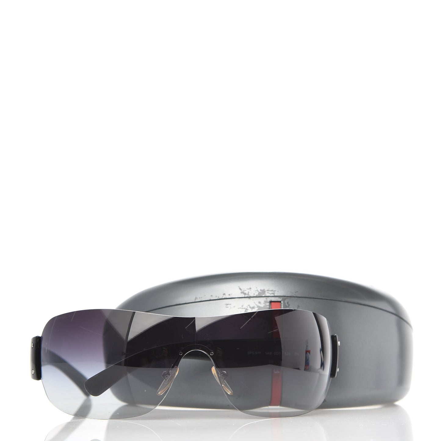 Rimless Sunglasses SPS 07F Black