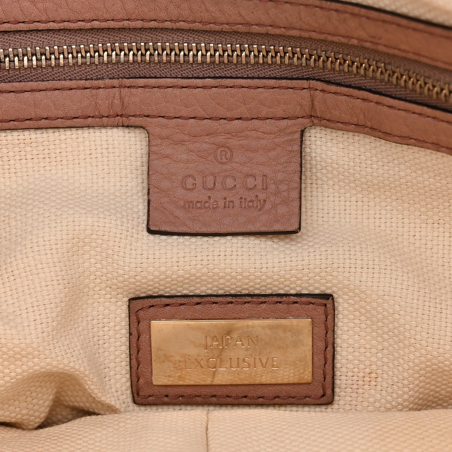 Gucci Cellarius Calfskin Small Soho Top Handle Satchel Pink 7 of 8