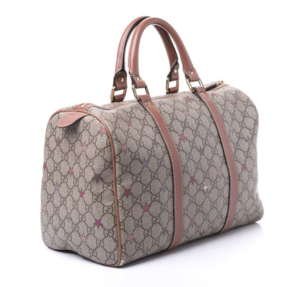 Gucci GG Supreme Stars Medium Joy Boston Pink 2 of 14