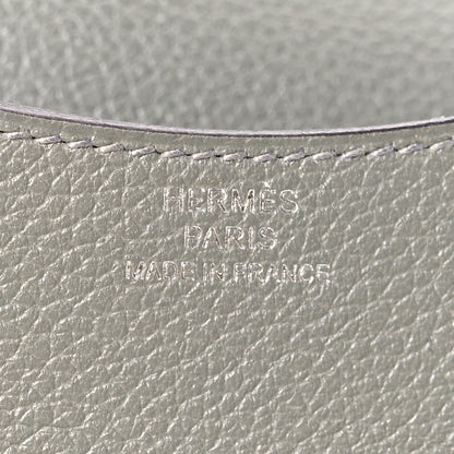 Hermes Evercolor Constance Slim Wallet Gris Meyer 7 of 9