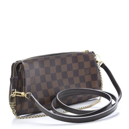 Louis Vuitton Damier Ebene Eva Clutch 3 of 10