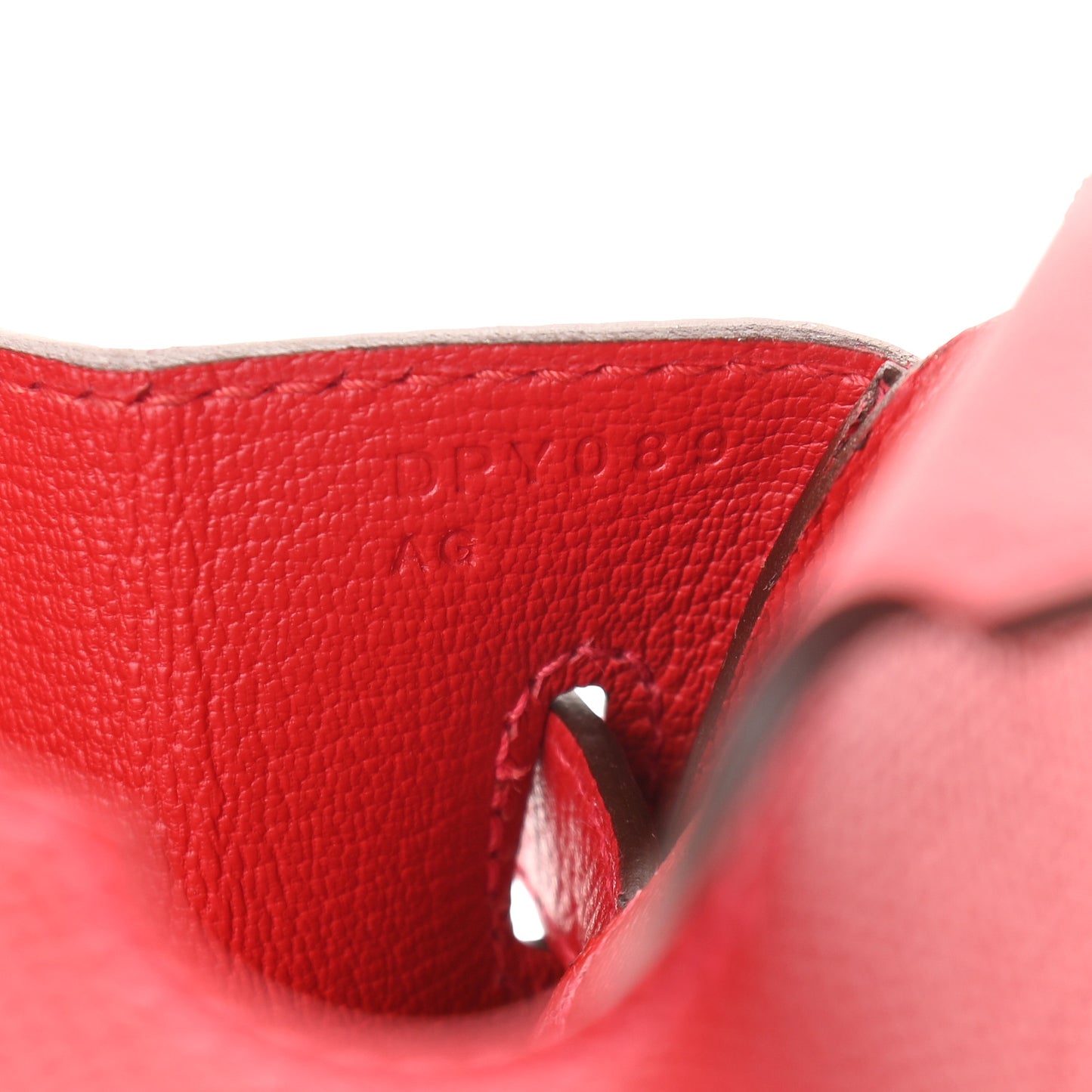 Epsom Birkin 30 Rouge Casaque