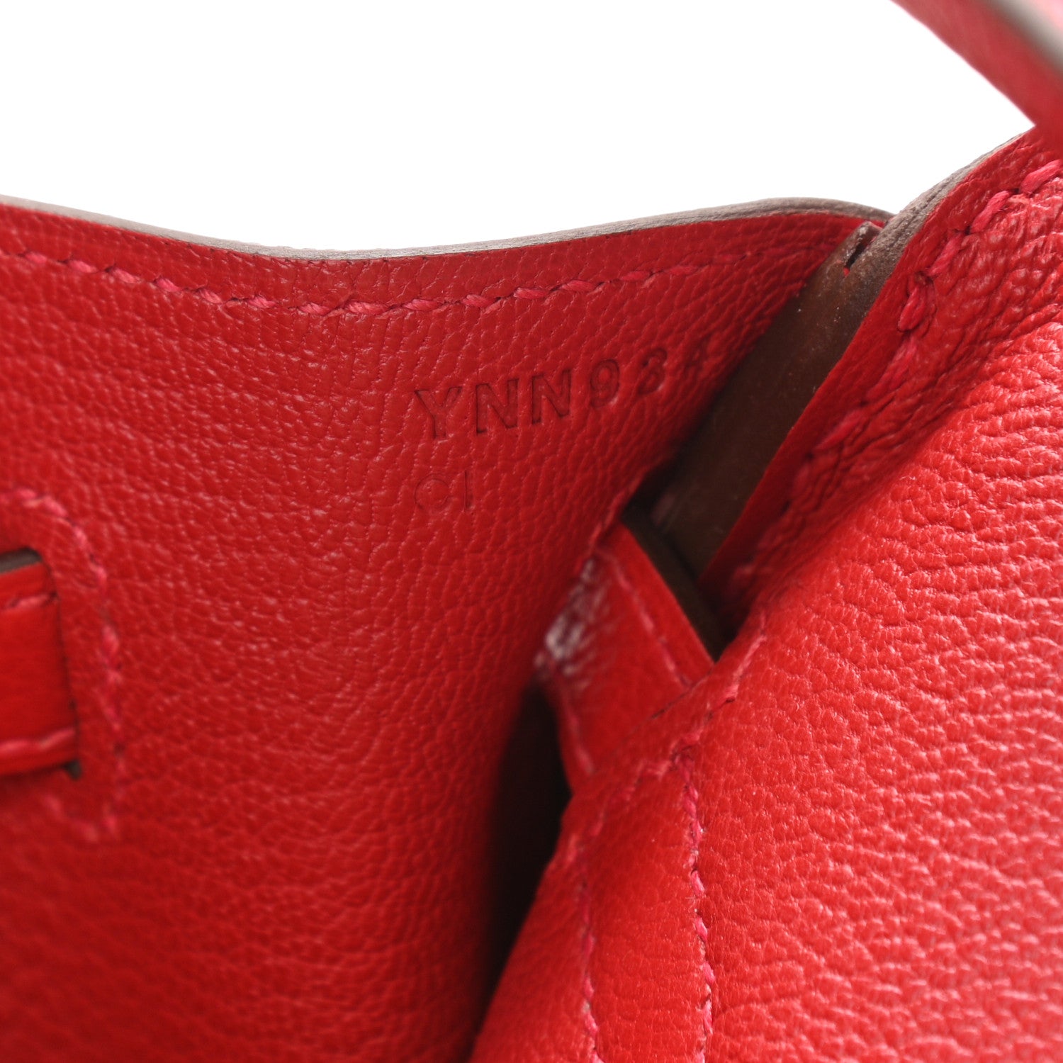 Hermes Taurillon Novillo Birkin 25 Geranium 7 of 11