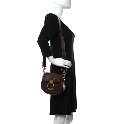 Chloe Calfskin Small Tess Bag Burnt Brown 2 of 9