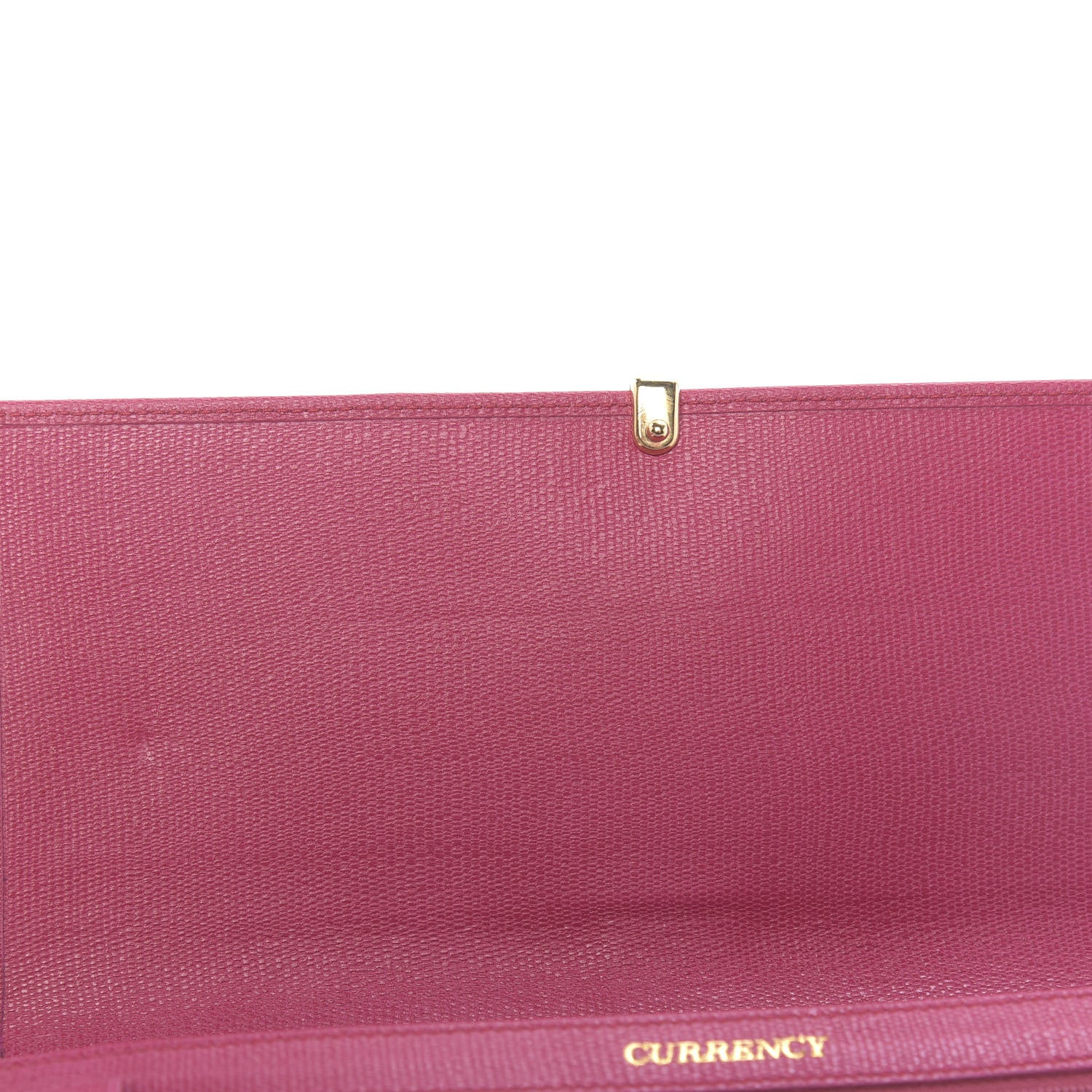 Saint Laurent Textured Calfskin Classic Y Document Case Clutch Fuchsia 10 of 10