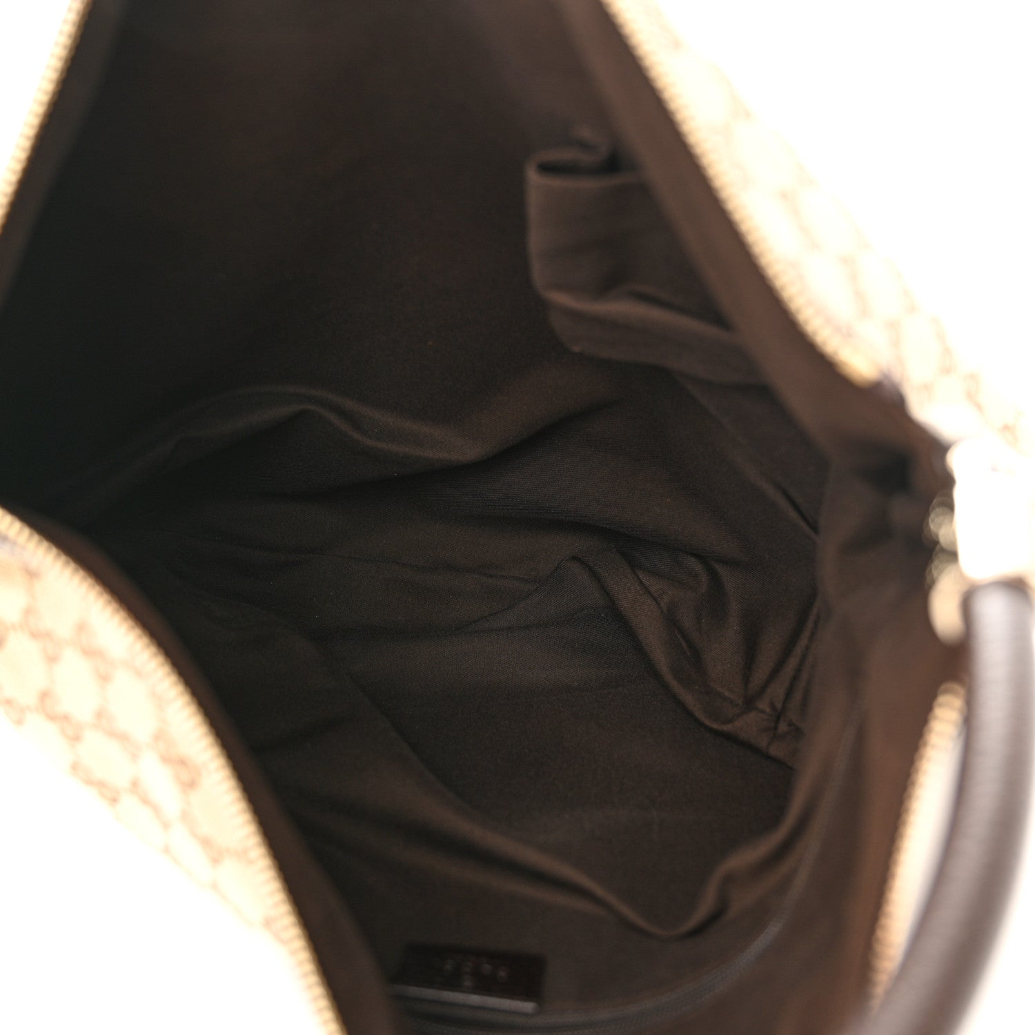 Gucci Monogram Hobo Dark Brown 5 of 10