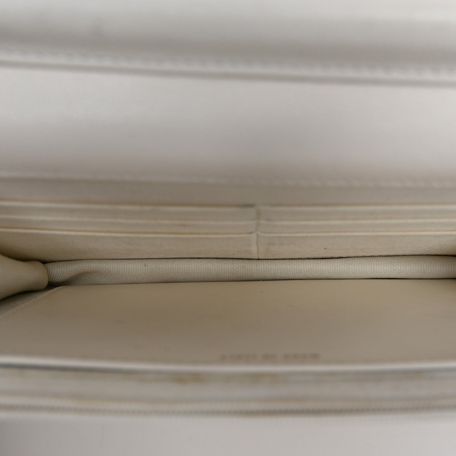 Chanel Caviar Quilted Wallet On Chain WOC White 5 of 14