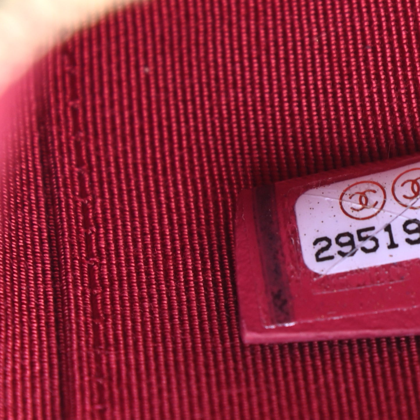 Shiny Goatskin Quilted Small Chanel 19 Pouch Black