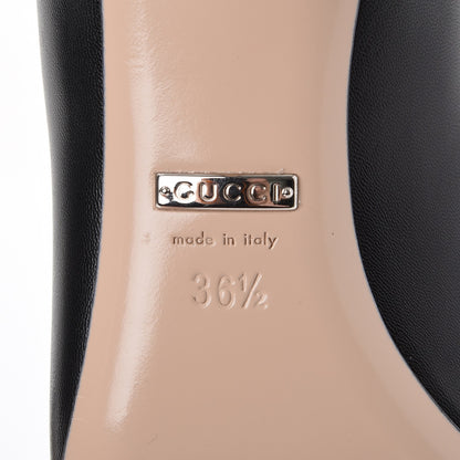 Gucci Lambskin Dionysus Pumps 36.5 Black 6 of 11