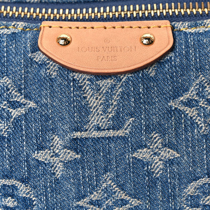 Louis Vuitton Monogram Denim Hills Pochette Blue 8 of 9