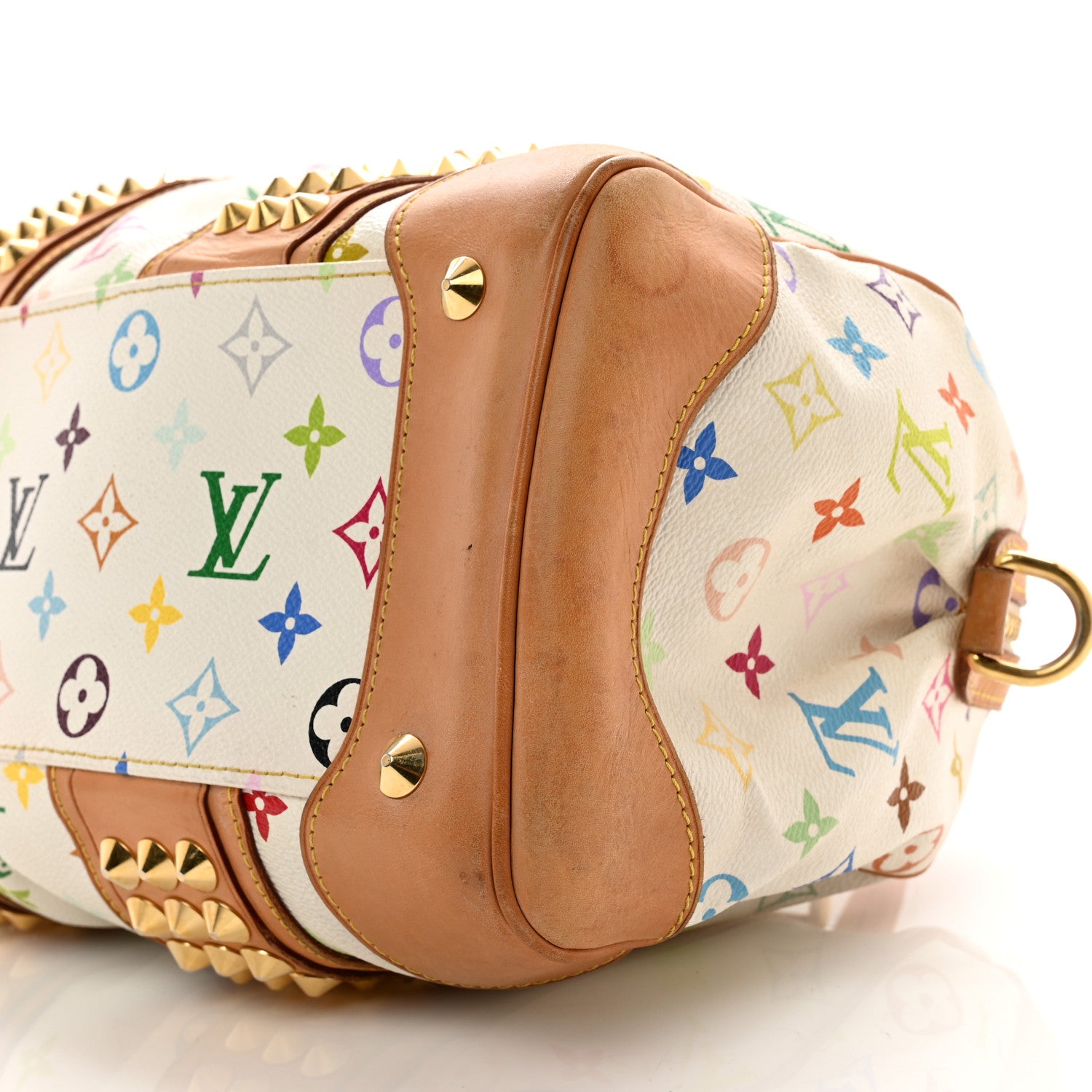 Louis Vuitton Monogram Multicolor Courtney MM White 9 of 11