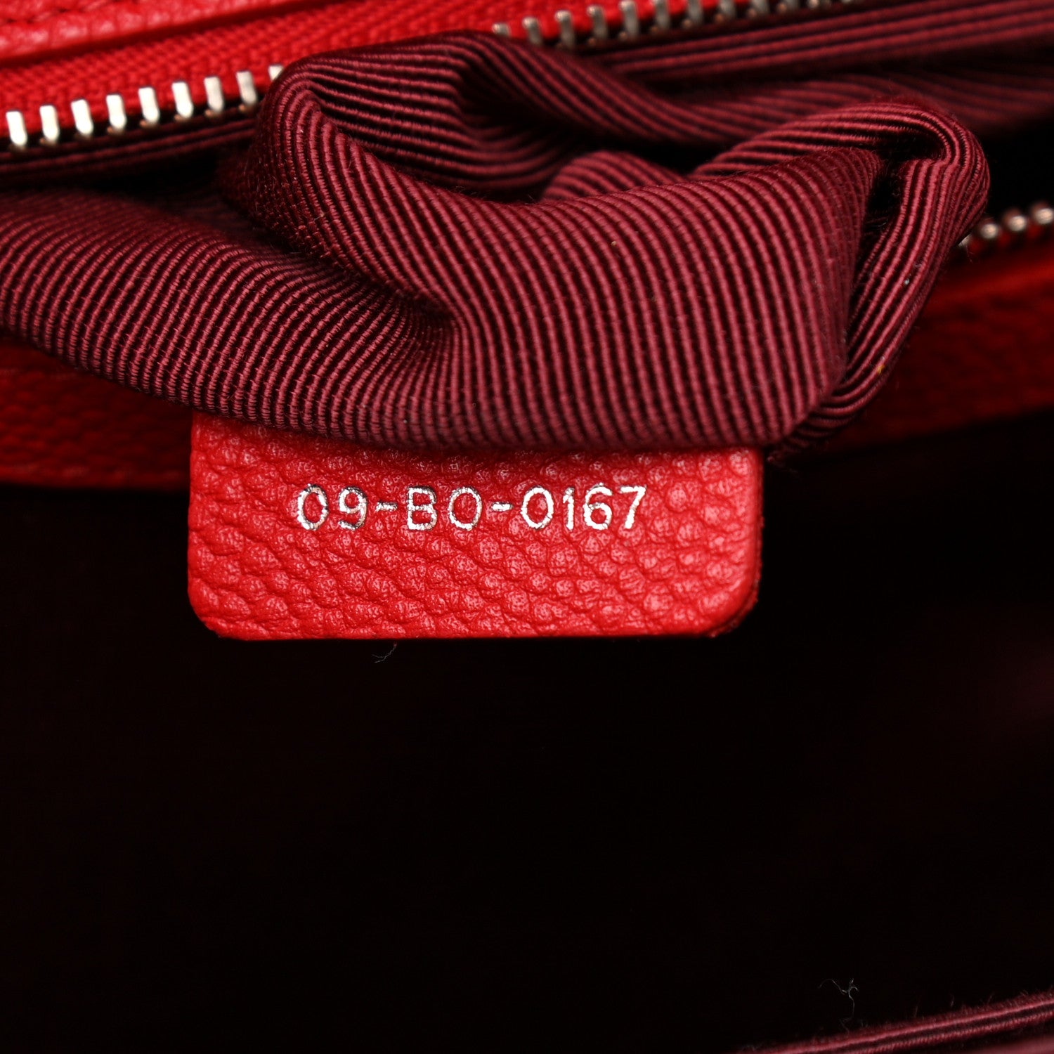 Christian Dior Grained Calfskin Medium Diorama Flap Bag Red 8 of 11