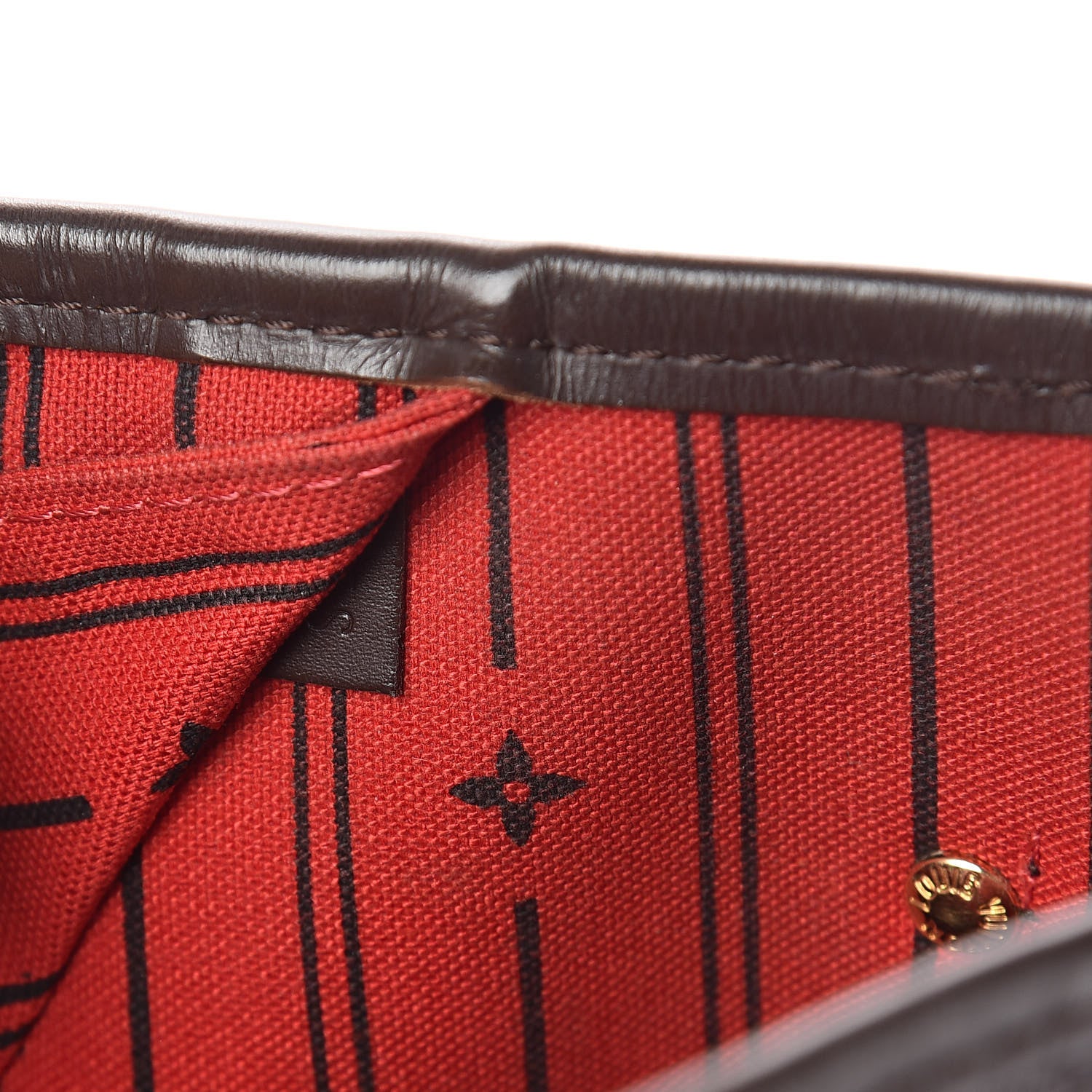 Louis Vuitton Damier Ebene Neverfull MM 7 of 11