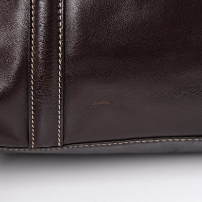 Gucci Calfskin Medium Britt Tote Brown 12 of 13