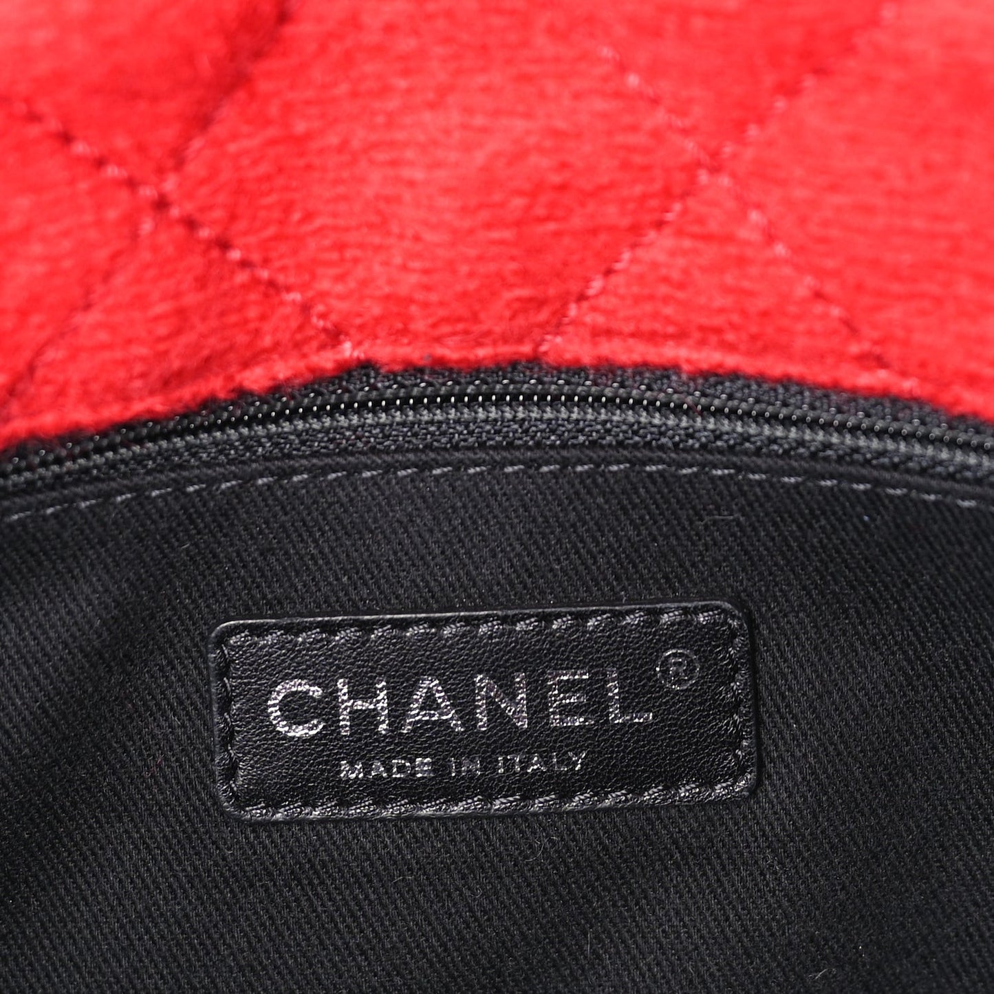 Wool Quilted Jumbo Edelweiss Single Flap Red