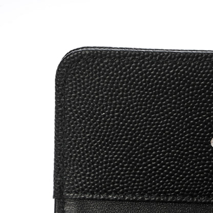 Chanel Caviar Quilted Small Boy Flap Wallet Black 9 of 9