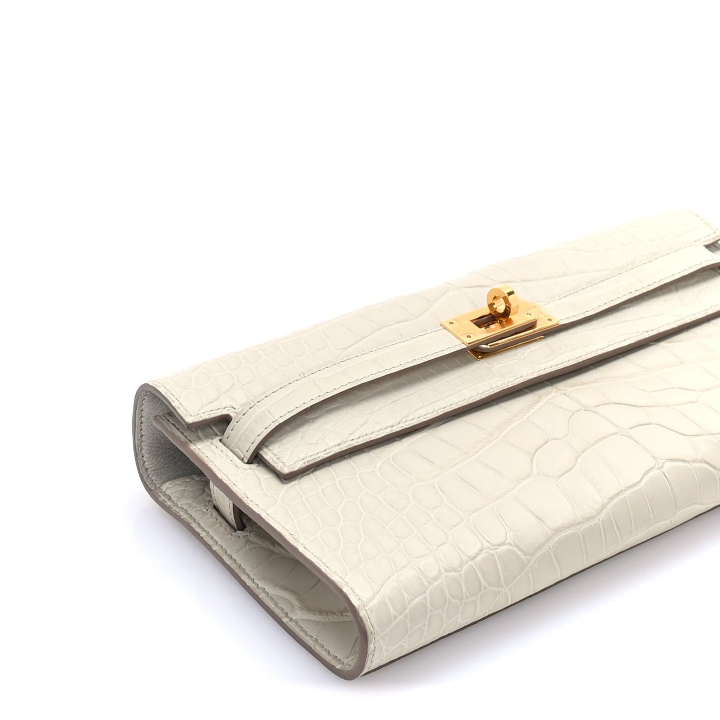 Matte Alligator Kelly Wallet To Go  Betton