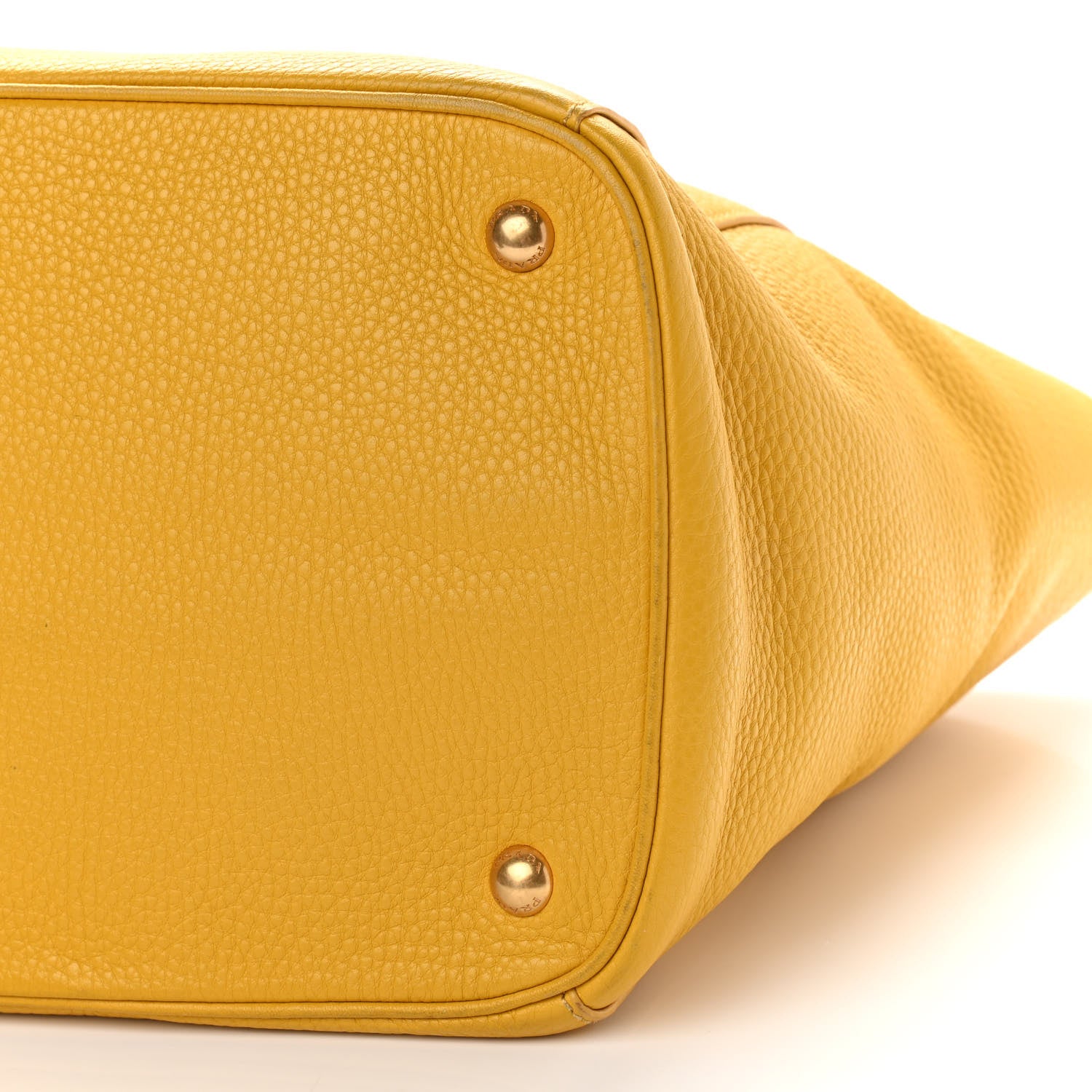 Prada Vitello Daino Tote Mimosa 10 of 15