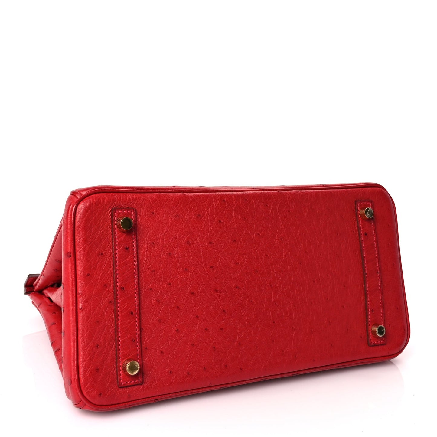 RESERVED -  Ostrich Birkin 30 Rouge Vif