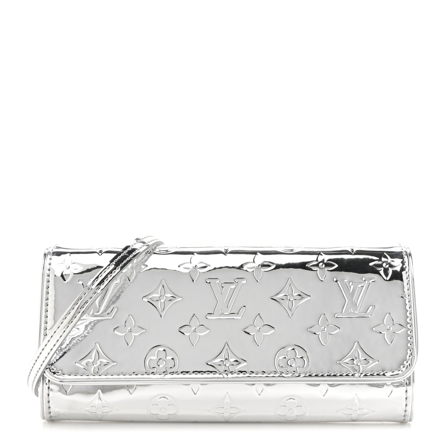 Monogram Miroir Pochette Twin Silver