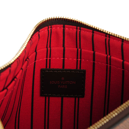 Louis Vuitton Damier Ebene Neverfull MM GM Pochette 6 of 8