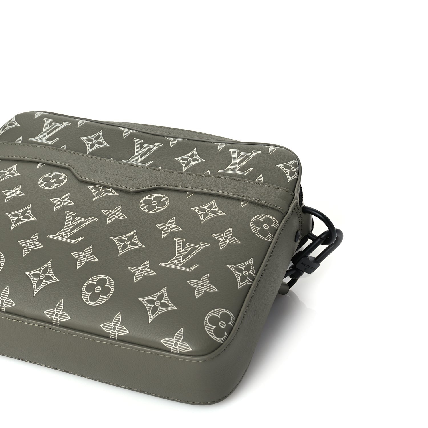 Louis Vuitton Monogram Shadow G65 Trio Messenger  Olive Green 10 of 10