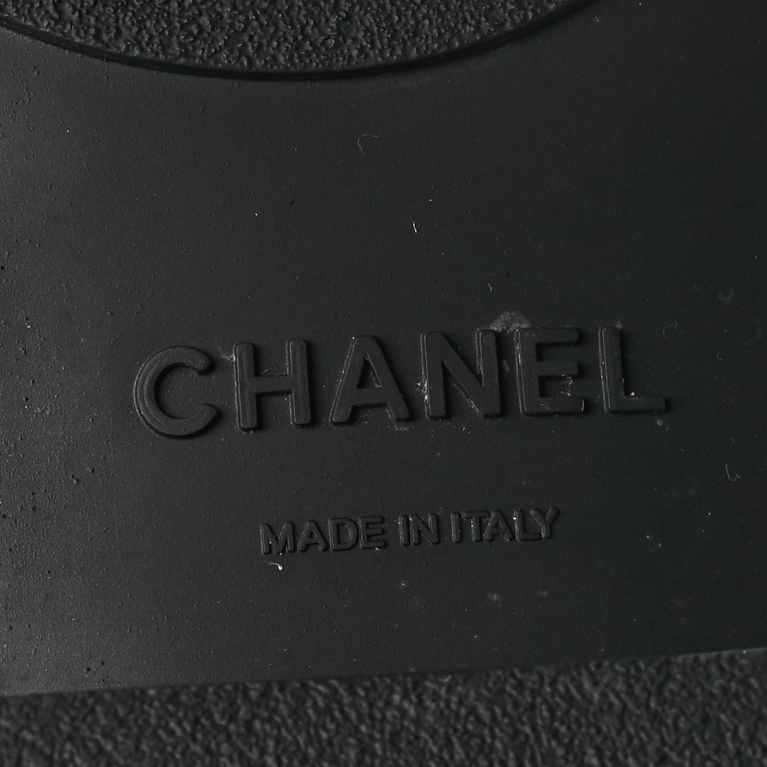 Chanel Tweed Pearl Combat Short Boots 38 Purple Black 6 of 7