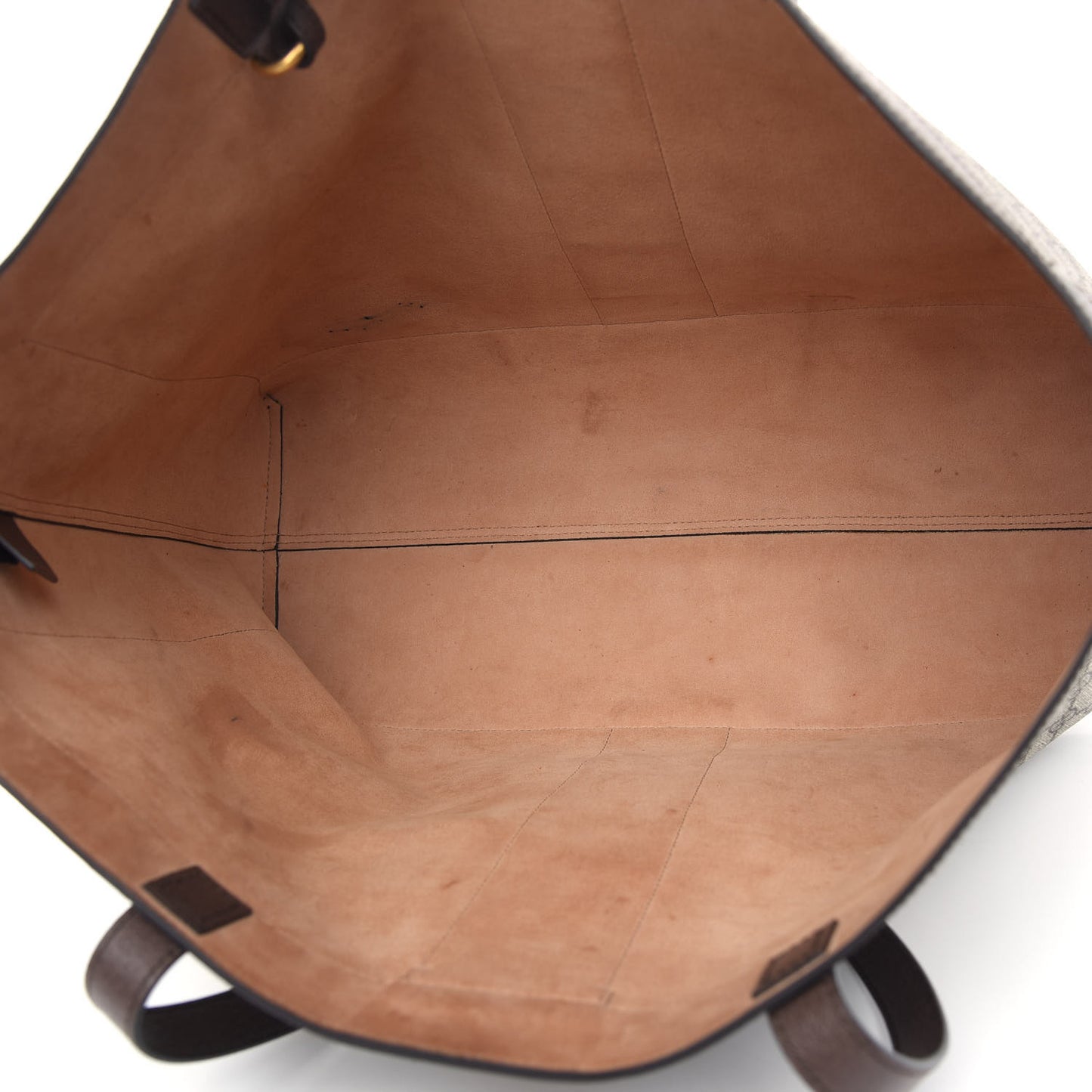 GG Supreme Monogram Web Ophidia Tote Brown