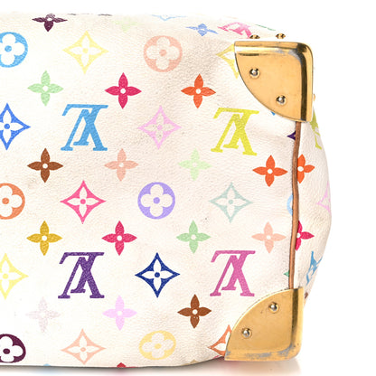 Louis Vuitton Monogram Multicolor Speedy 30 White 15 of 38
