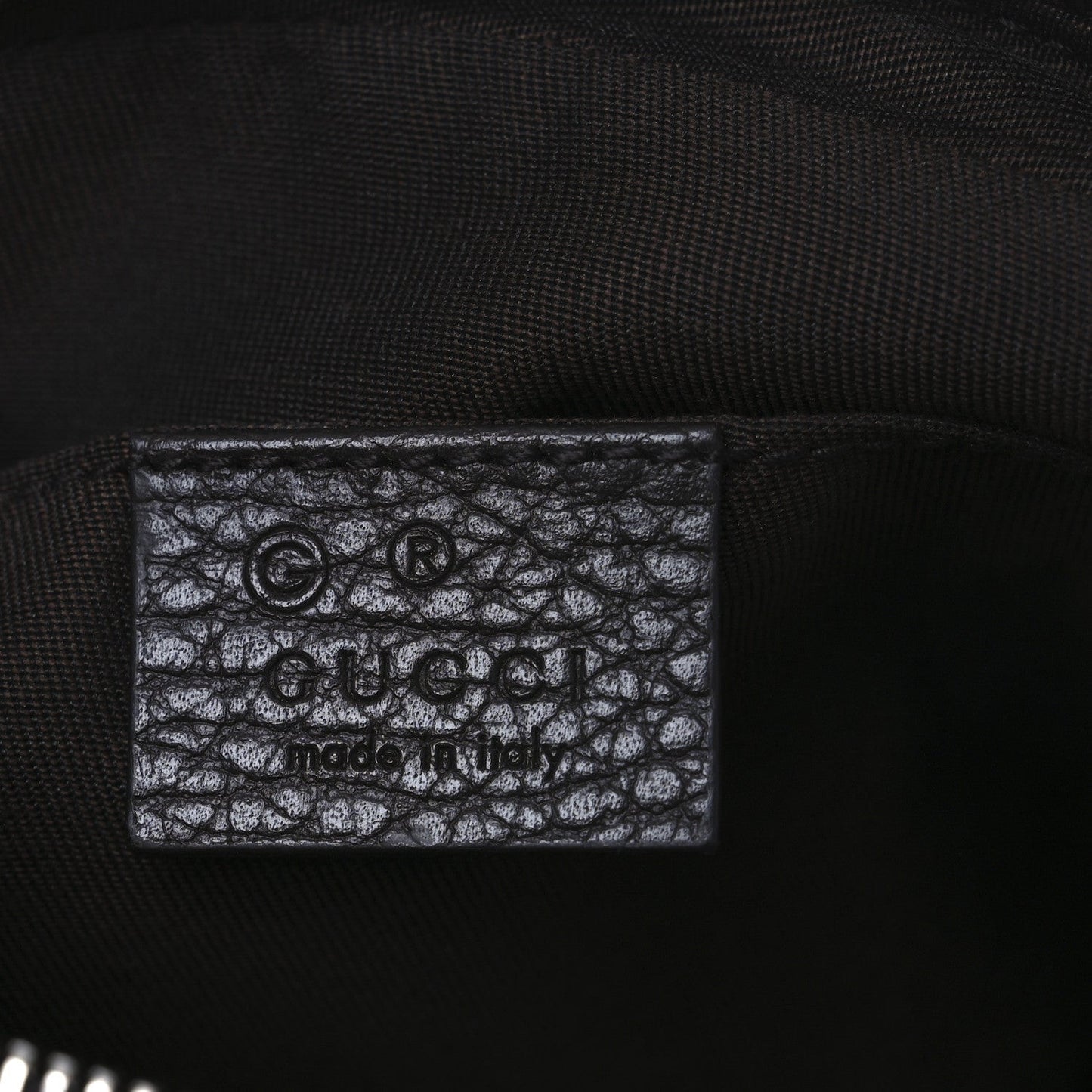 Monogram Belt Bag Dark Brown