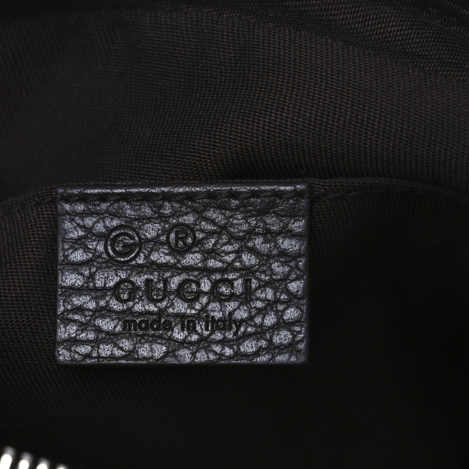 Gucci Monogram Belt Bag Dark Brown 6 of 7