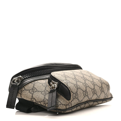Gucci GG Supreme Monogram Belt Bag Black 4 of 8