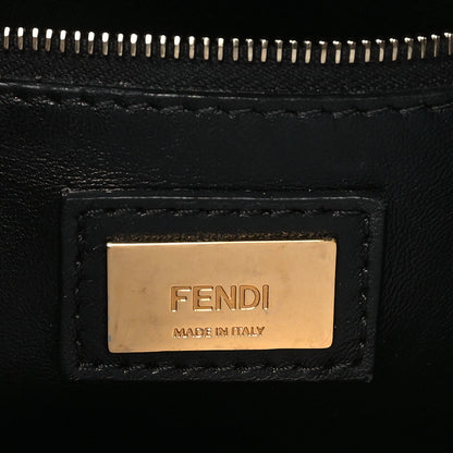 Fendi Nappa Mini Peekaboo Iconic Satchel Black 7 of 7