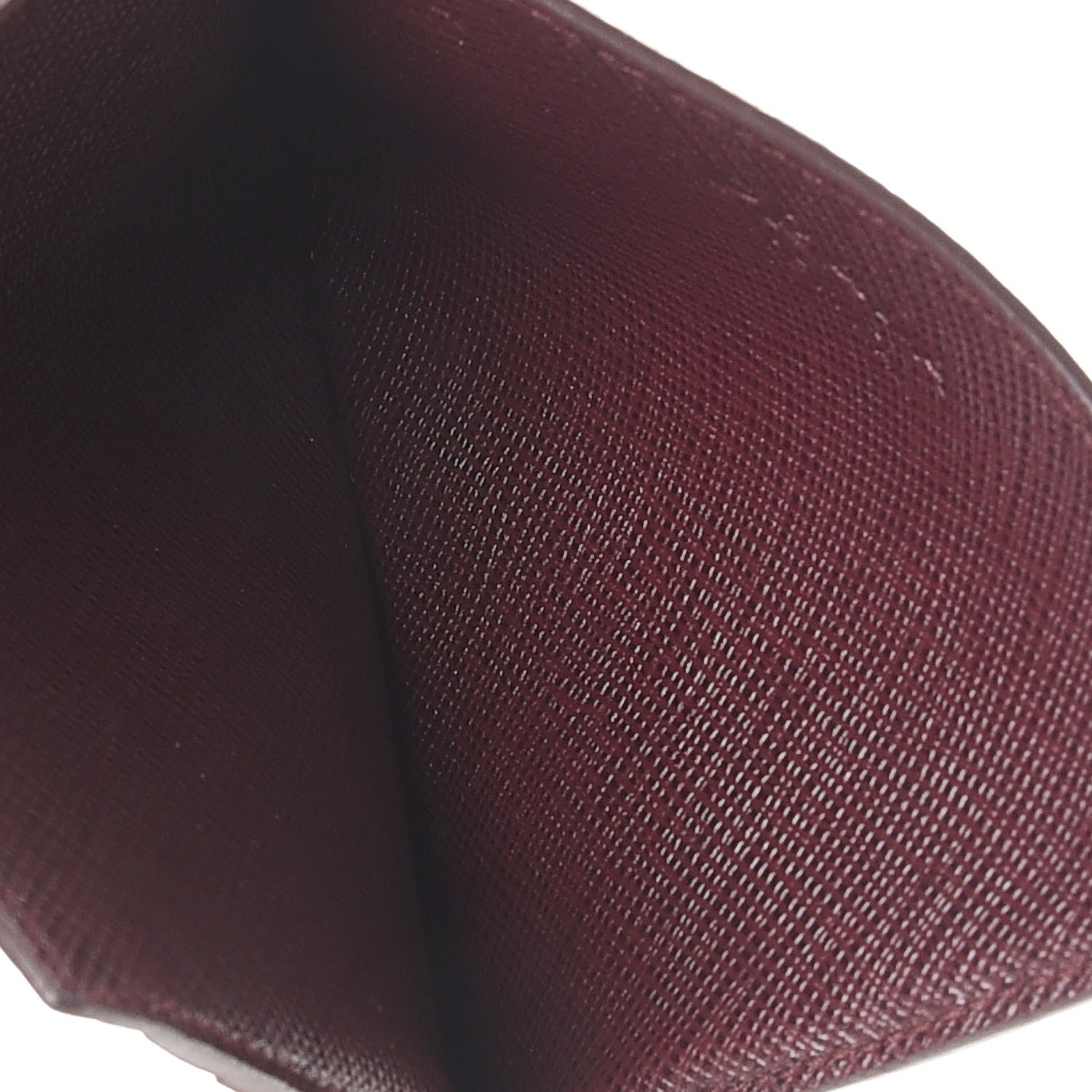 Prada Saffiano Card Case Granato Multicolor 5 of 7