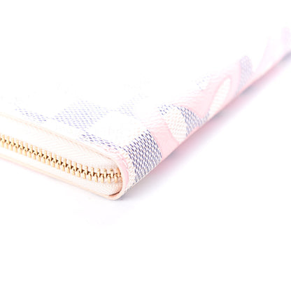 Louis Vuitton Damier Azur Tahitienne Clemence Wallet 8 of 9