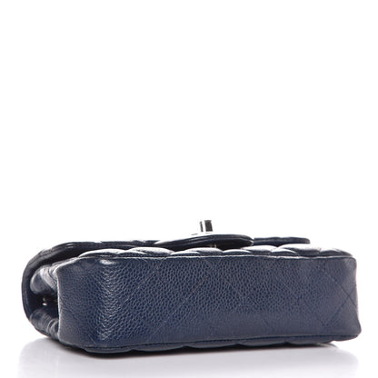 Chanel Caviar Quilted Extra Mini Flap Navy 4 of 7