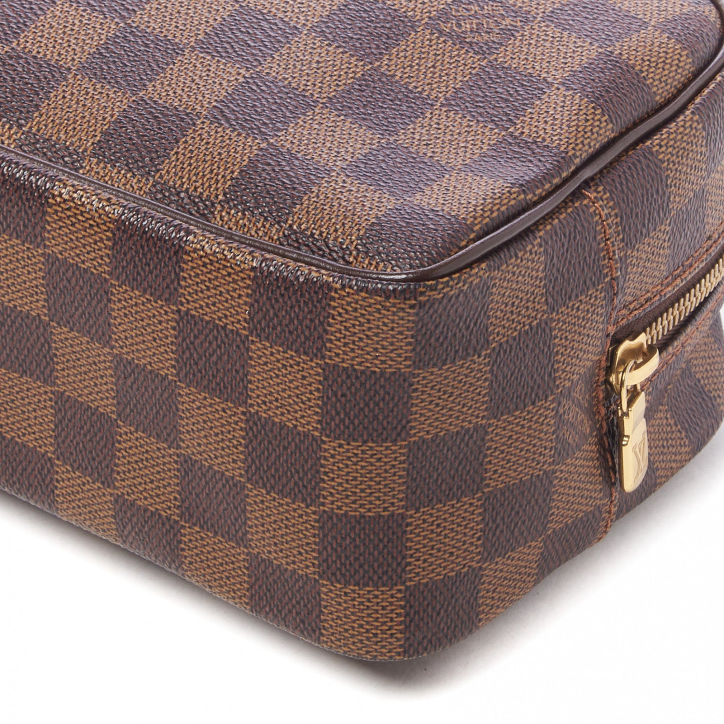 Damier Ebene Toiletry Bag 25