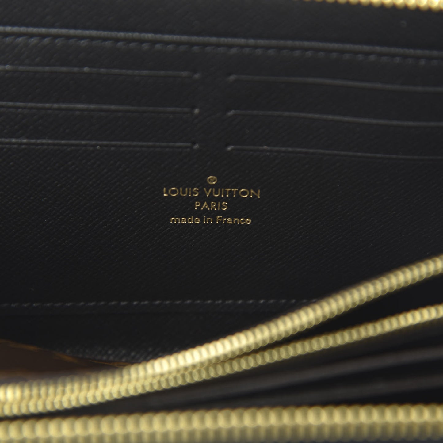 Monogram Zippy Retiro Wallet Black