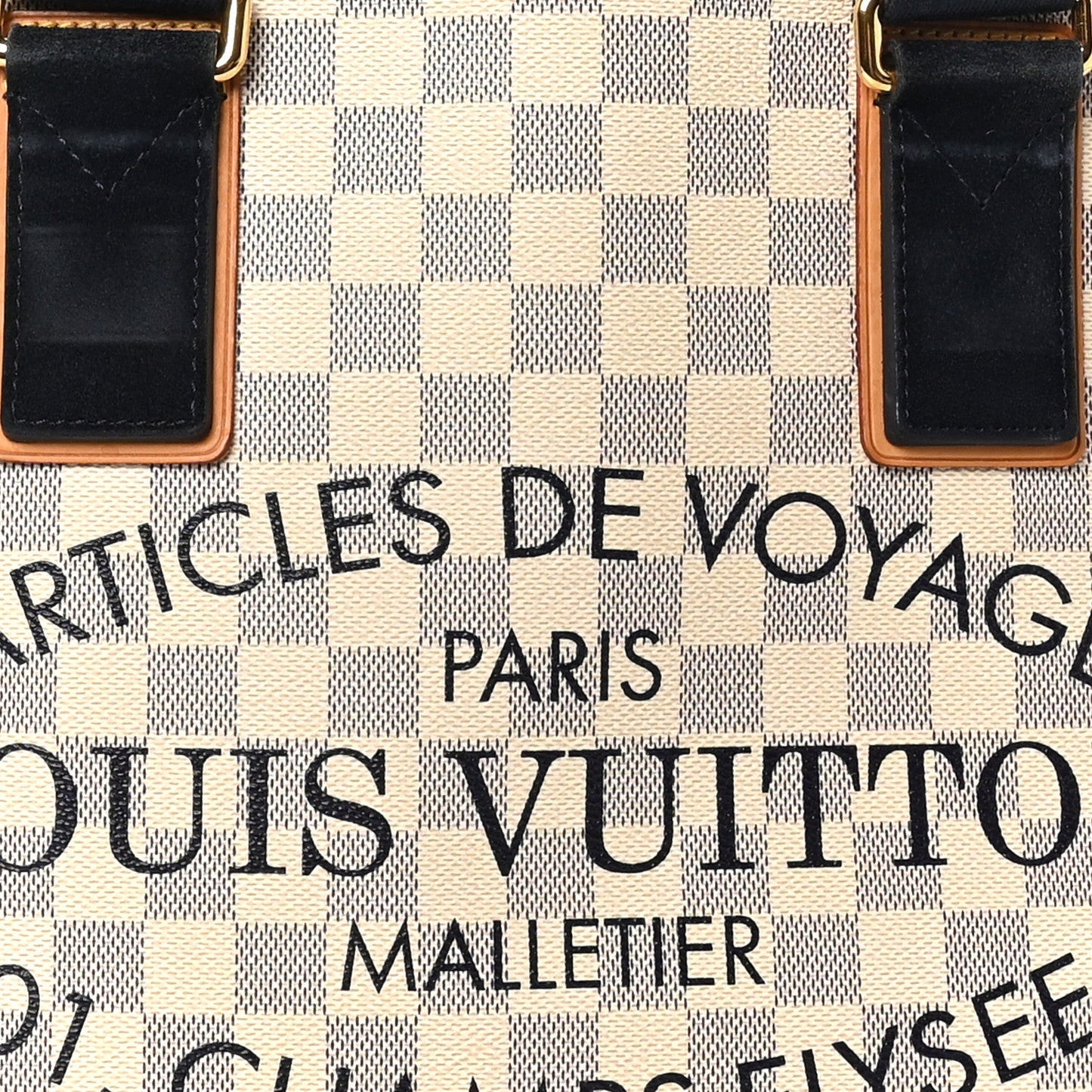 Damier Azur Beach Cabas PM