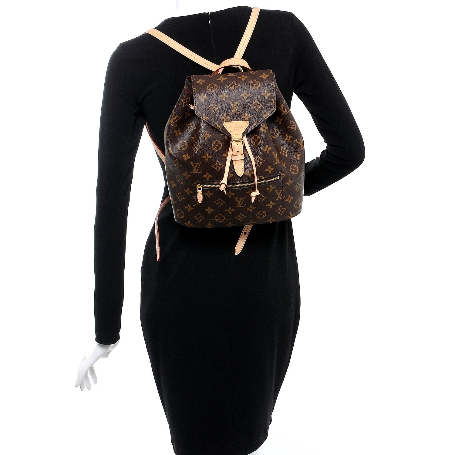 Louis Vuitton Monogram Montsouris NM Backpack 2 of 7