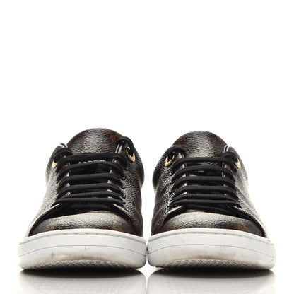 Louis Vuitton Patent Monogram Frontrow Sneakers 38 2 of 11